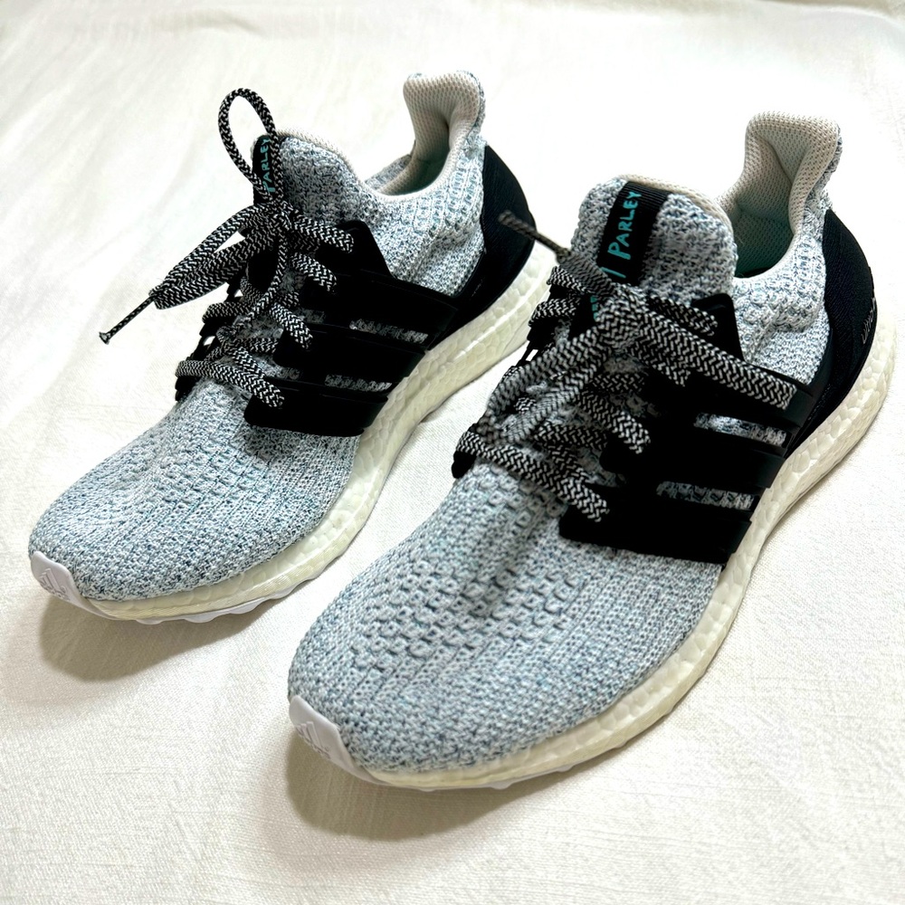 Adidas Parley Ultraboost 4.0 BC0251 Blue Spirit Women's Running Shoes Size 9